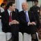 British Finance Minister George Osborne and Foreign Secretary William Hague